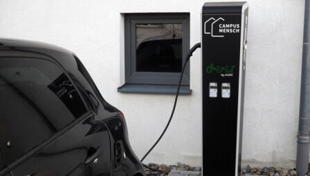 Elektro Ladesäule bei der GWW