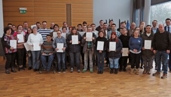 Absolventen des BBB Abschlussjahrgang 2018